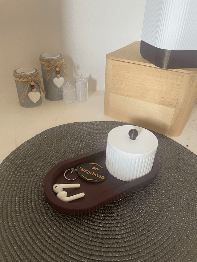 Coffret de rangement en PLA imprimé en 3D – Design moderne et écoresponsable